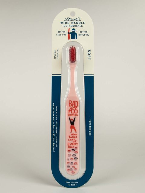 BlueQ "Badass Woman Who Takes Care Of Everyone" Toothbrush BLUEQ