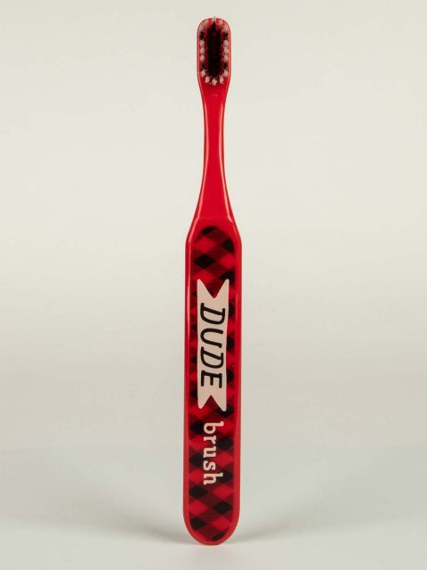 BlueQ "Dude Brush." Toothbrush BLUEQ