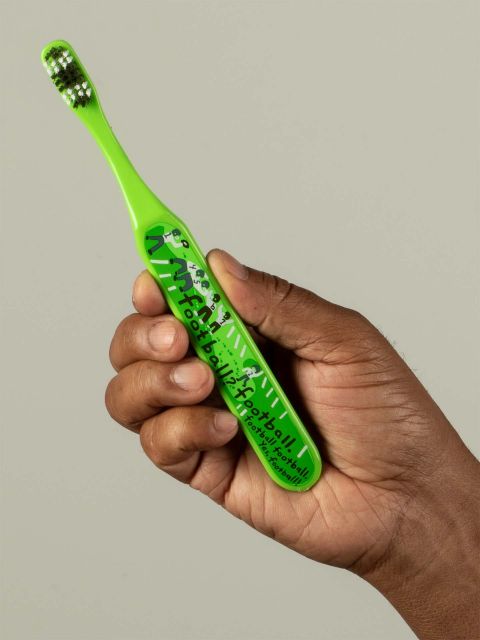 BlueQ "Football? Football. Football Football. Yes, Football" Toothbrush BLUEQ