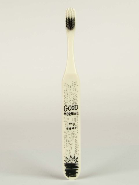 BlueQ "Good Morning My Dear. Sleep My Love." Toothbrush BLUEQ