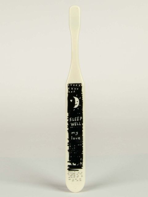 BlueQ "Good Morning My Dear. Sleep My Love." Toothbrush BLUEQ