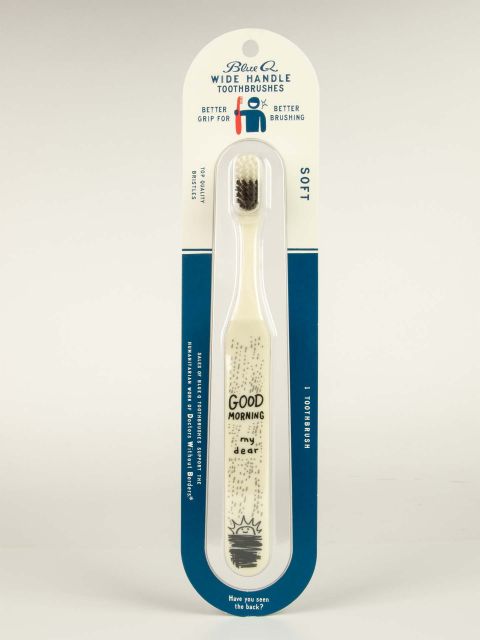 BlueQ "Good Morning My Dear. Sleep My Love." Toothbrush BLUEQ