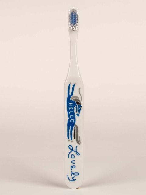 BlueQ "Hello Lovely." Toothbrush BLUEQ
