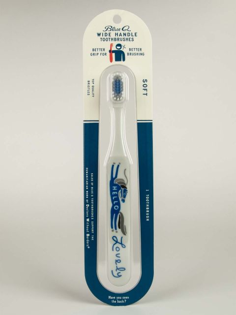 BlueQ "Hello Lovely." Toothbrush BLUEQ