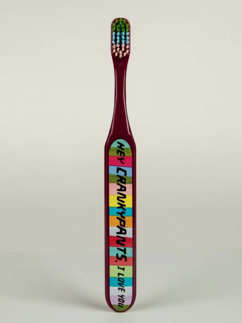 BlueQ "Hey, Crankypants. I Love You." Toothbrush BLUEQ