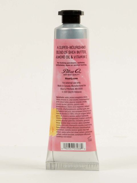 BLUEQ "I'm A Delicate Fucking Flower Natural Hand Cream - Hibiscus With a Little Vanilla BLUEQ