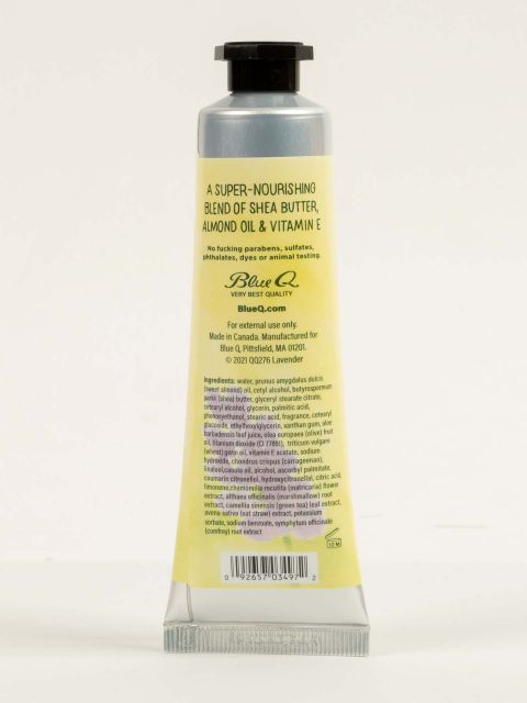 BLUEQ "I'm A Delicate Fucking Flower Natural Hand Cream - Lavender With A Little Lemon BLUEQ