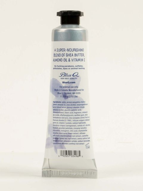 BLUEQ "I'm A Delicate Fucking Flower Natural Hand Cream - Lilac With Some Basil & Rose BLUEQ