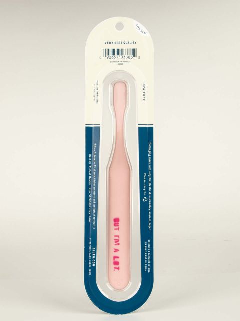 BlueQ "I'm A Lot But I Know I'm A Lot." Toothbrush BLUEQ