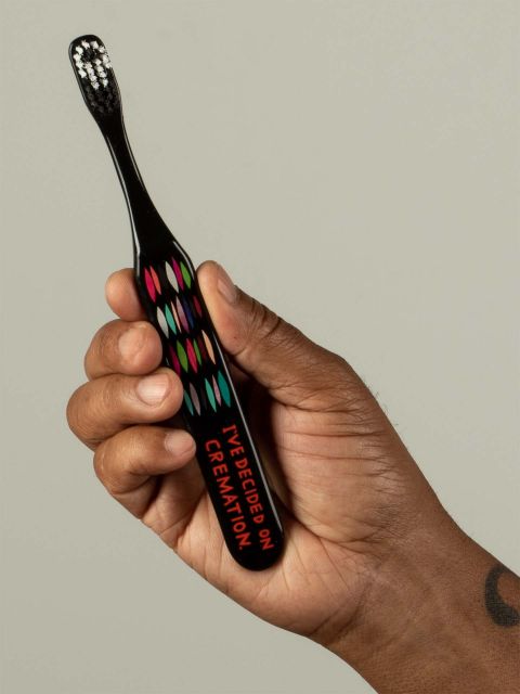 BlueQ "I've Decided On Cremation" Toothbrush BLUEQ