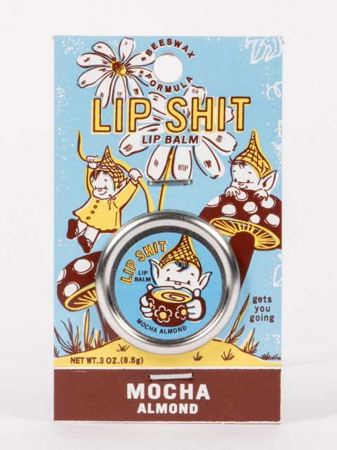 BlueQ Lip Shit Balm "Balm-Mocha Almond" BLUEQ