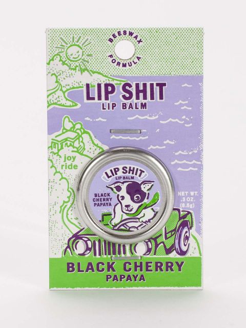 BlueQ Lip Shit Balm "Black Cherry Papaya" BLUEQ