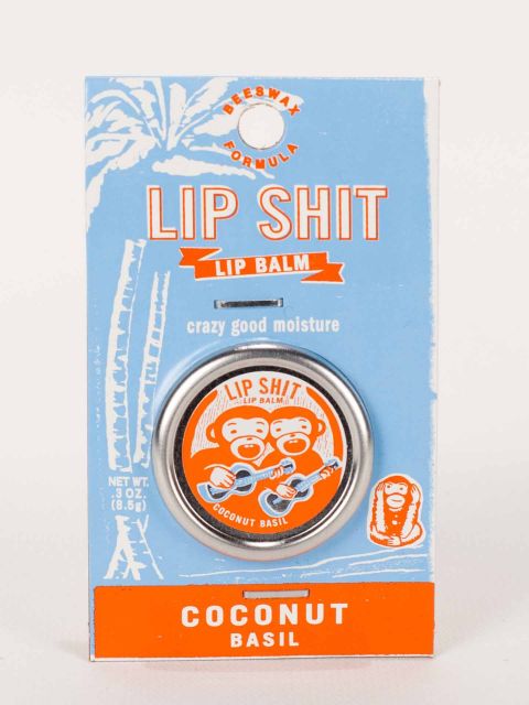 BlueQ Lip Shit Balm "Coconut Basil" BLUEQ