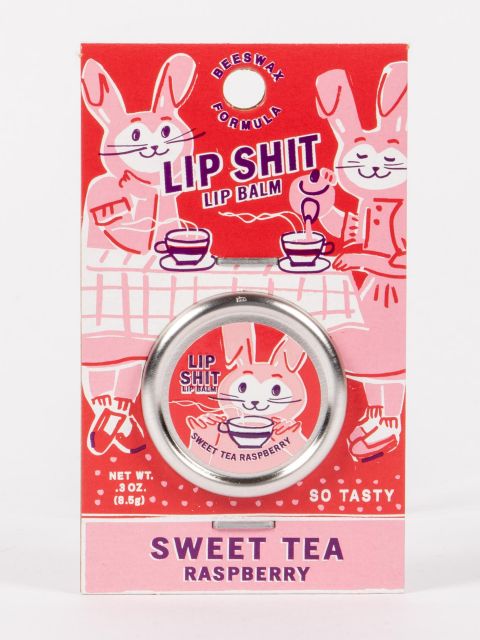 BlueQ Lip Shit Balm "Sweet Tea Raspberry" BLUEQ