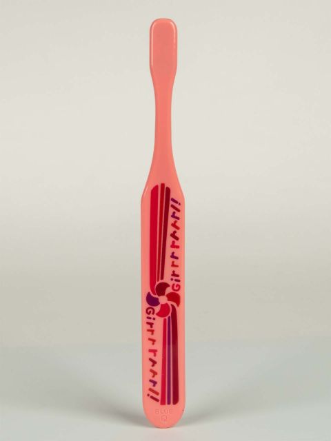 BlueQ "Listen Close And You'll Hear My Girl Power. It's Like Girrrrrrl!" Toothbrush BLUEQ