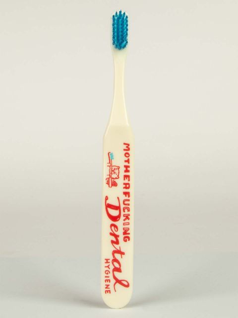 BlueQ "Motherfucking Dental Hygiene" Toothbrush BLUEQ