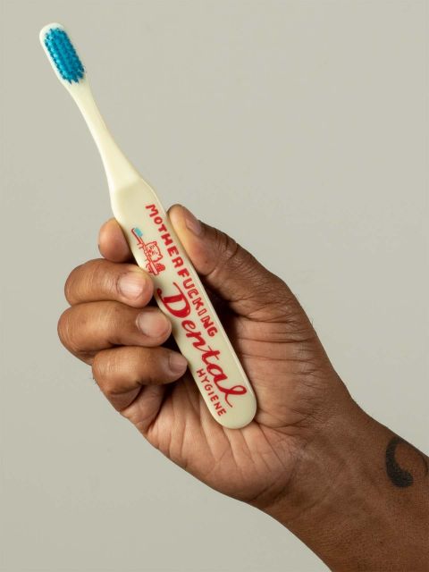 BlueQ "Motherfucking Dental Hygiene" Toothbrush BLUEQ