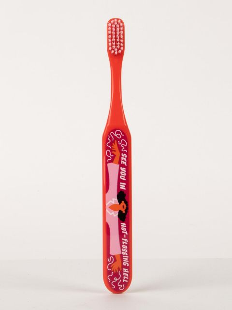 BlueQ "See You In Not-Flossing Hell" Toothbrush BLUEQ