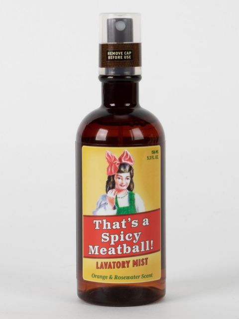 BlueQ "That's A Spicy Meatball!! " Lavatory Mists BLUEQ