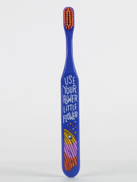 BlueQ "Use Your Power Little Flower." Toothbrush BLUEQ