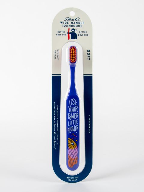 BlueQ "Use Your Power Little Flower." Toothbrush BLUEQ