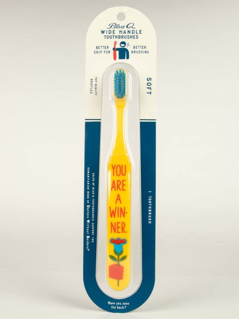 BlueQ "You Are A Winner" Toothbrush BLUEQ