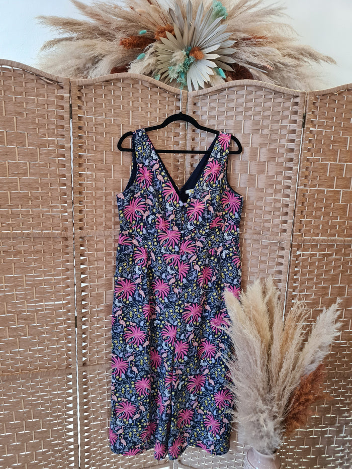 Boden Floral cropped jumpsuit 16