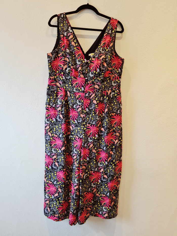 Boden Floral cropped jumpsuit 16