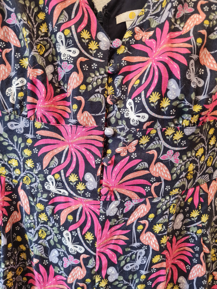Boden Floral cropped jumpsuit 16