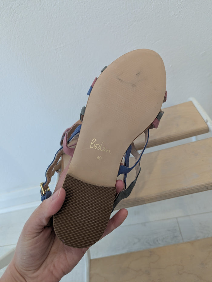 Boden multi strap sandals 7 RRP £65