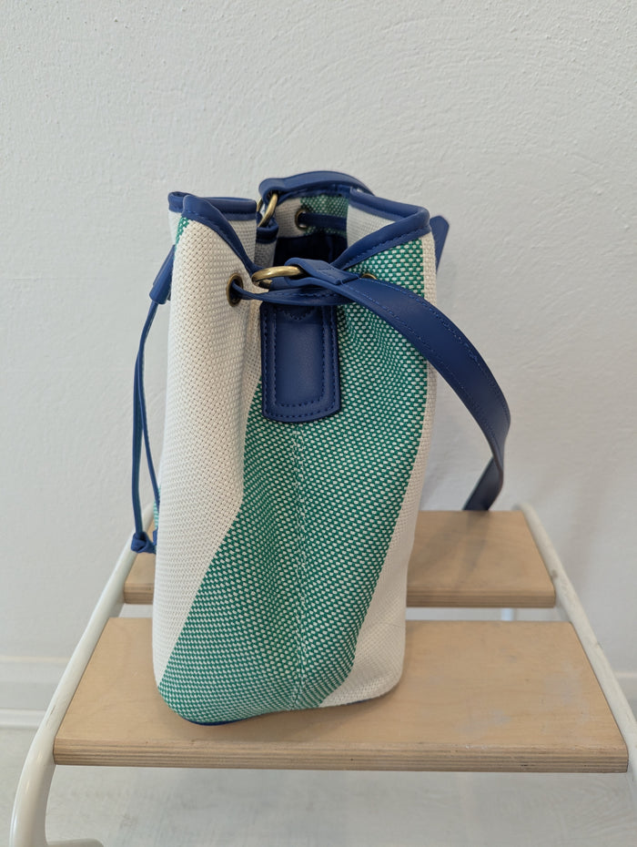 Boden striped bucket bag RRP £70
