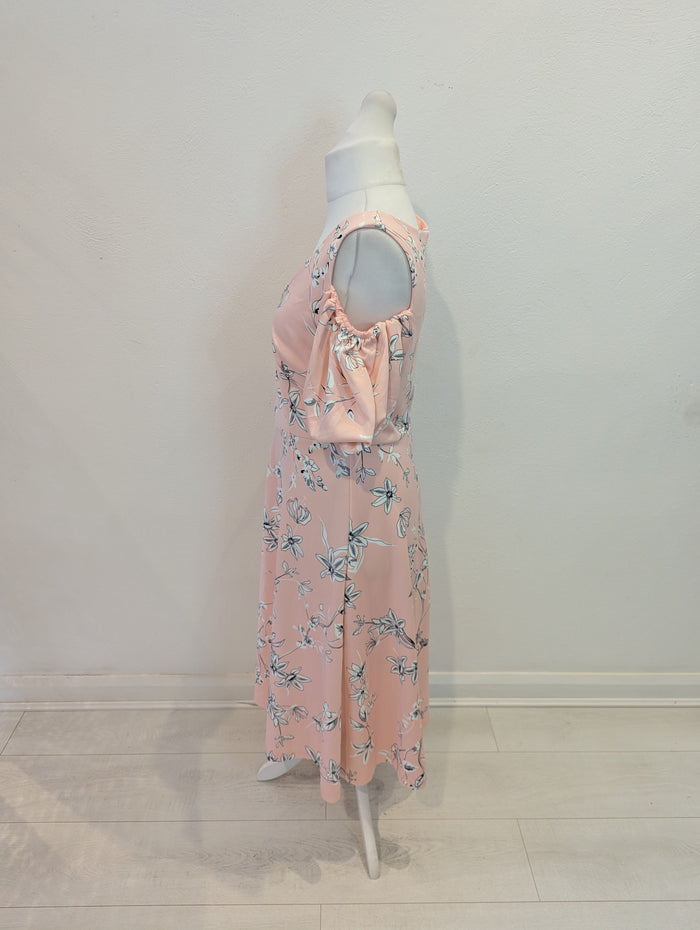 Bodyflirt pink floral dress M