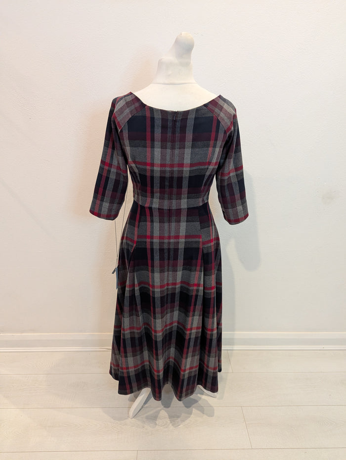 Bombshell London Tartan Dress 12 NWT RRP £189
