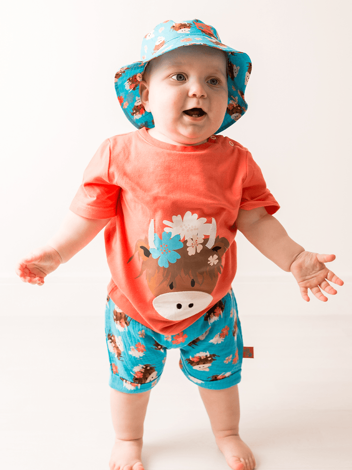 Bonnie Highland Cow Tee