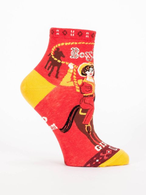 Boss Lady W-Ankle Socks BLUEQ