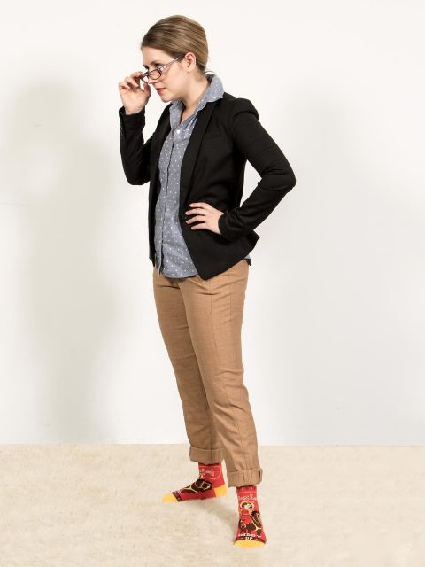 Boss Lady W-Ankle Socks BLUEQ