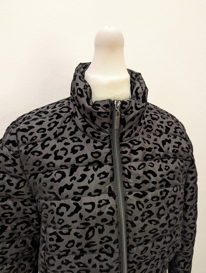 Brandtex Classics Black Leopard Jacket S