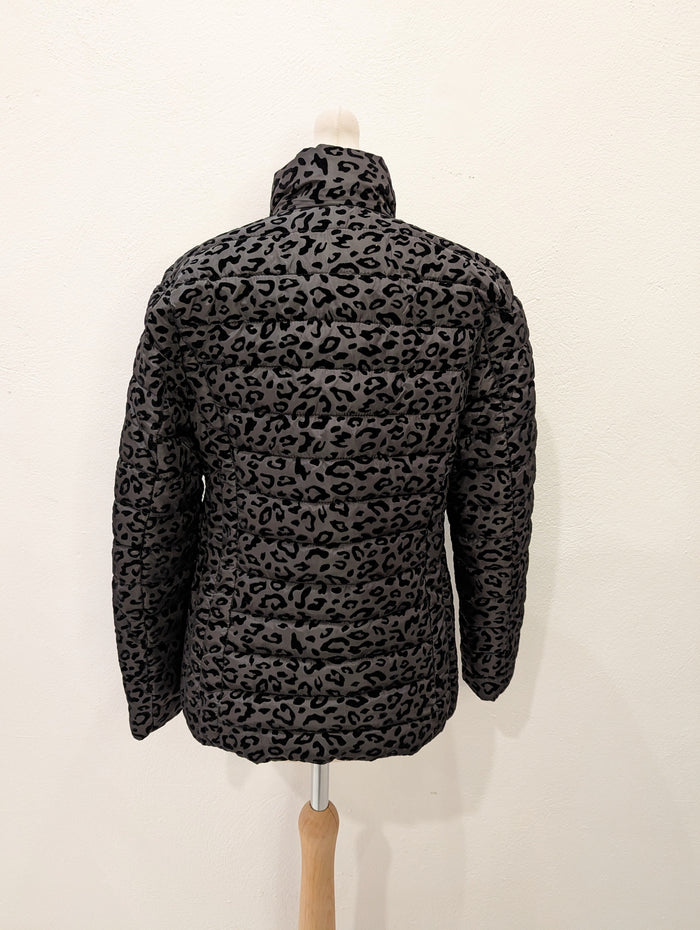 Brandtex Classics Black Leopard Jacket S