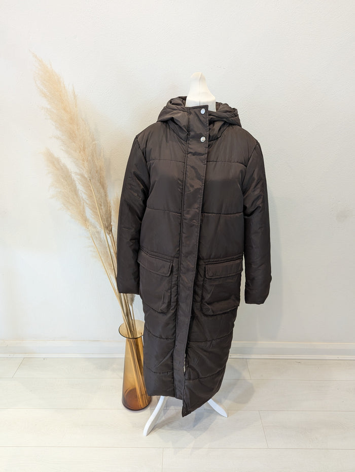 Brave Soul Brown Puffa Coat 12