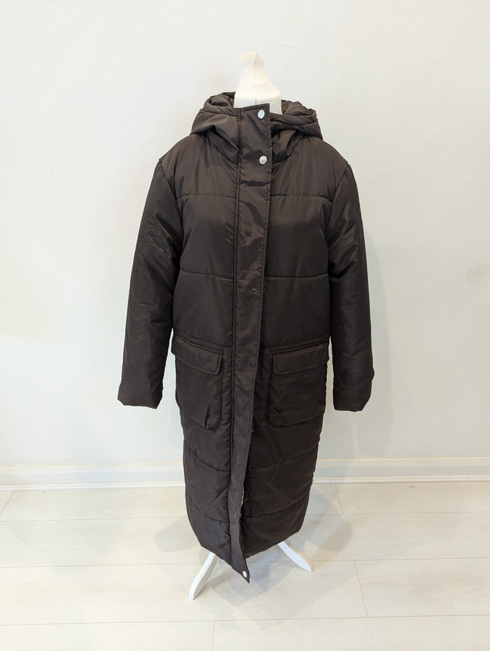 Brave Soul Brown Puffa Coat 12