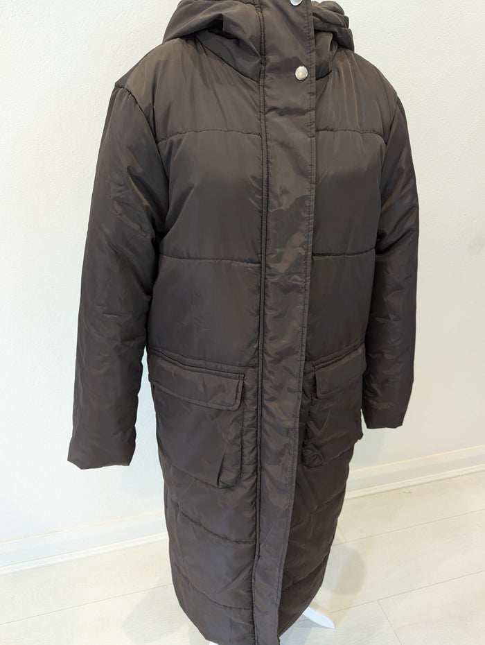 Brave Soul Brown Puffa Coat 12