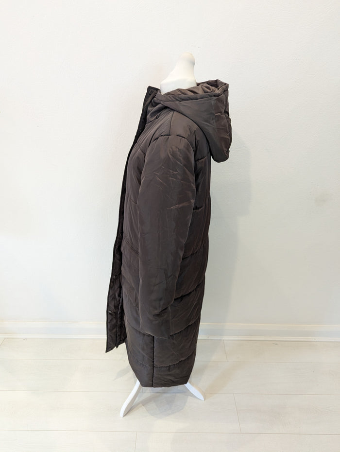 Brave Soul Brown Puffa Coat 12