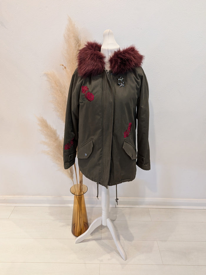 Brave Soul Green Parka 14