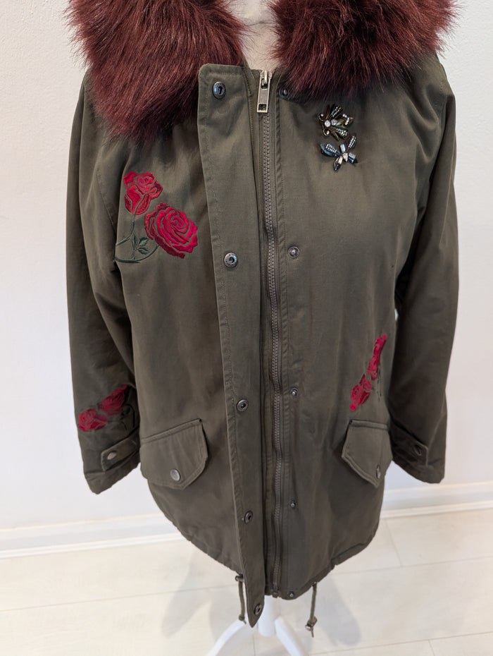 Brave Soul Green Parka 14