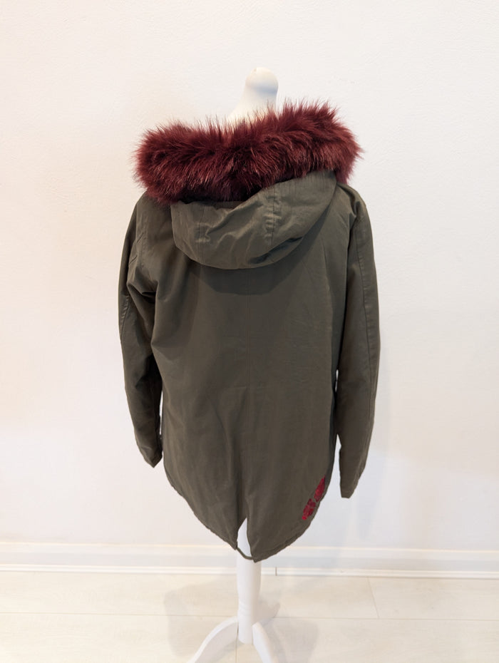 Brave Soul Green Parka 14