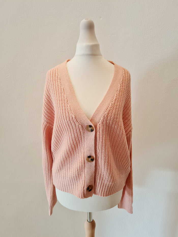 Brave Soul Pink Cardigan XS