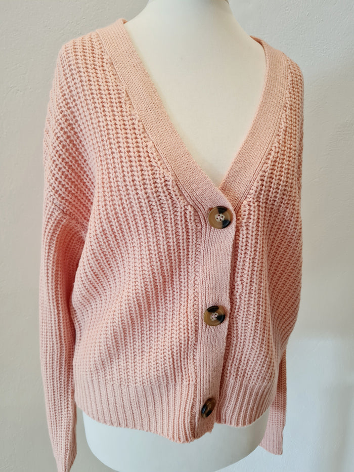 Brave Soul Pink Cardigan XS