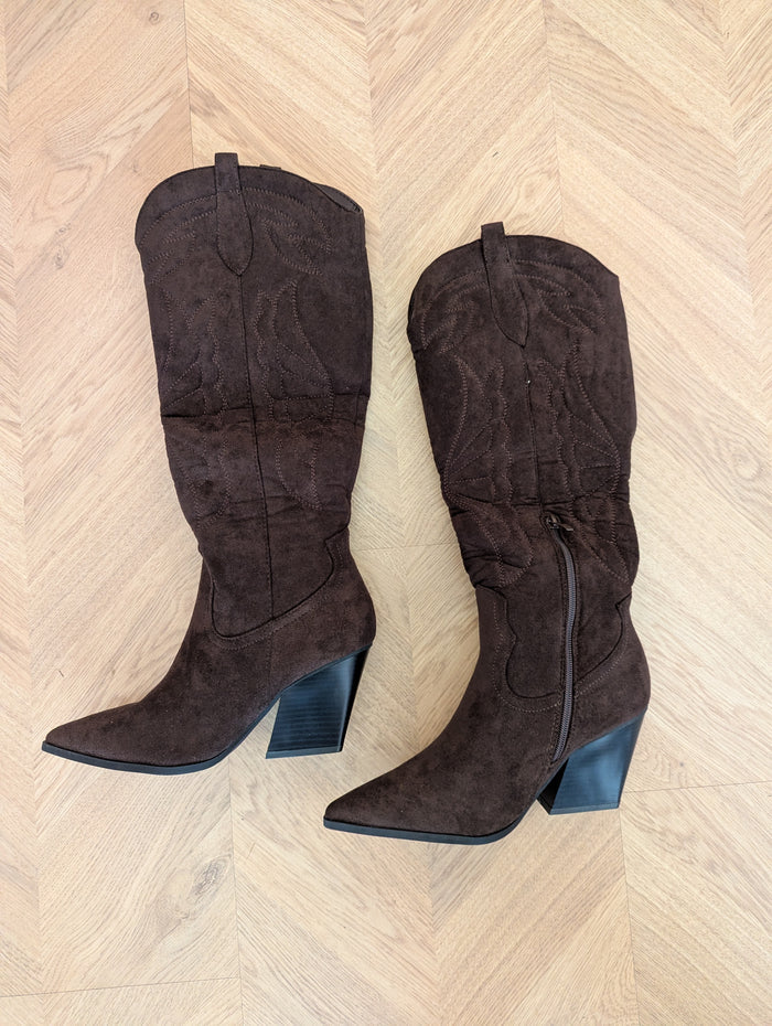 Brown cowboy boots 41 New