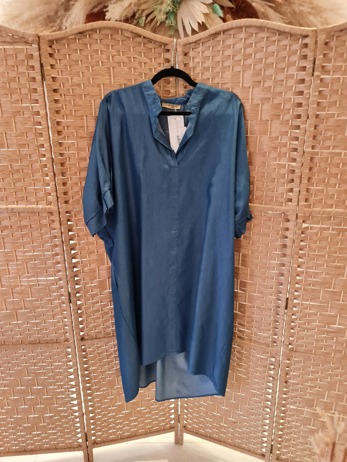 Bubblee Denim Dress L New RRP £75