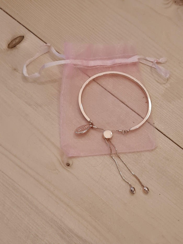 Buckley London Rose Gold Bangle